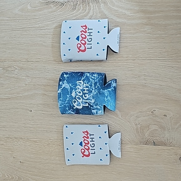 NWOT Coors Light Beer Florida Koozies Set of 3 - Picture 1 of 5
